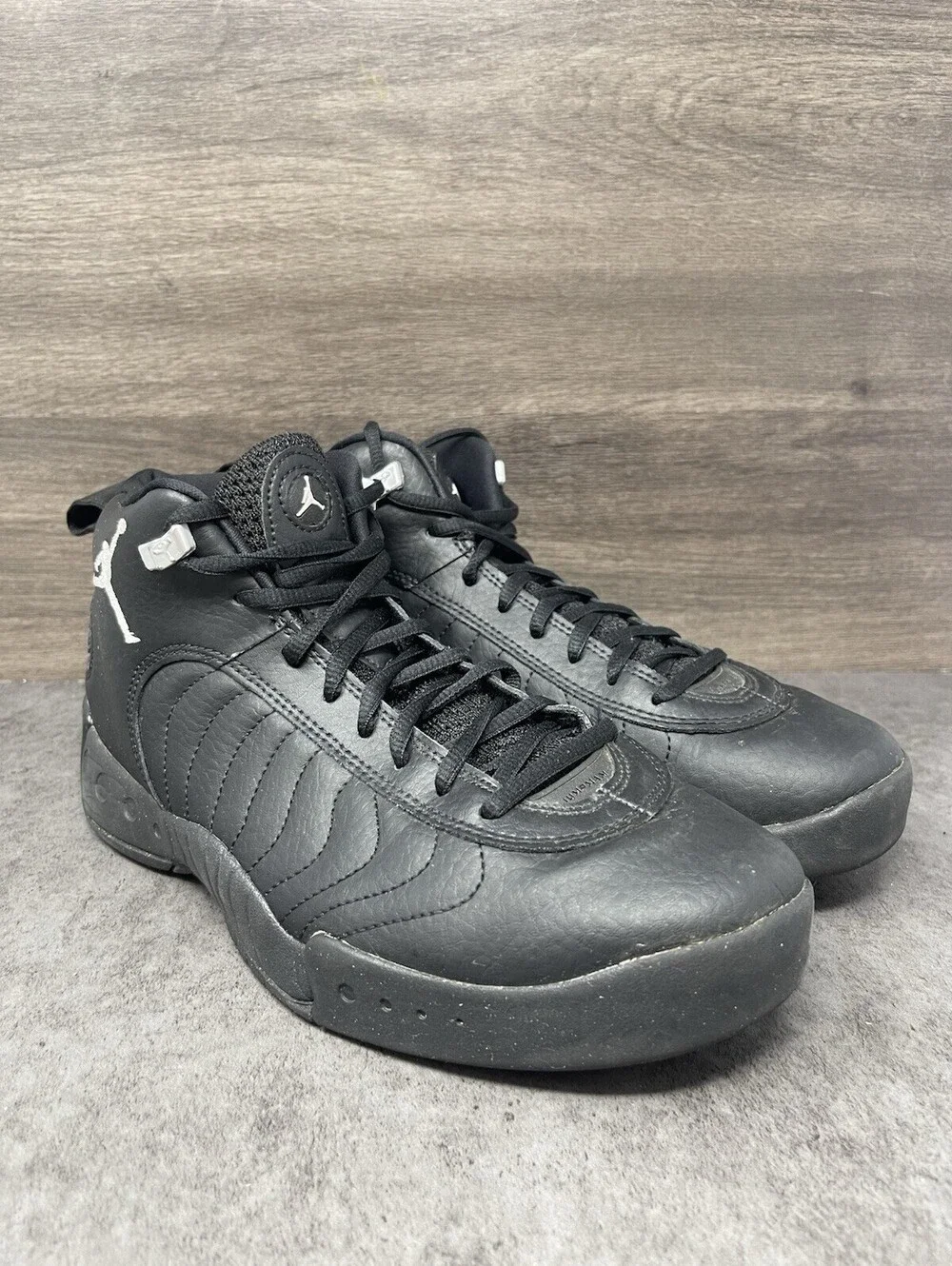 Air Jordan Jumpman Pro Size 9.5 Mens Black Metallic Silver Basketball DN3686-001